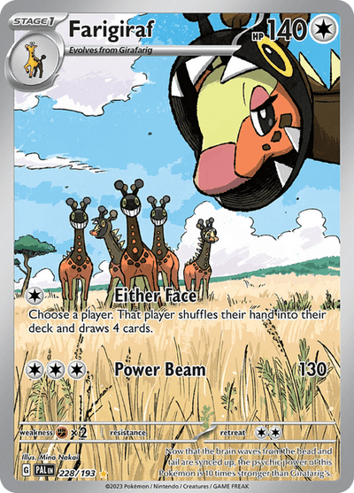 Farigiraf 228/193 - Paldea Evolved (PAL) NM