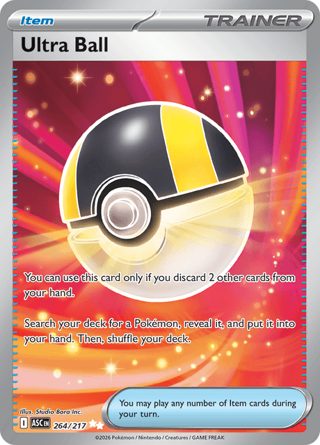 Ultra Ball 264/217 - Ascended Heroes (ASC) NM
