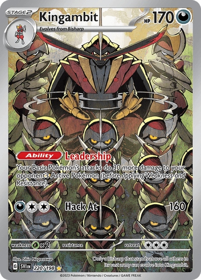 Kingambit 220/198 - Scarlet & Violet (SVI) NM