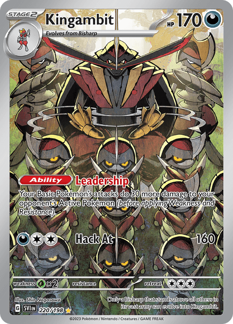 Kingambit 220/198 - Scarlet & Violet (SVI) NM