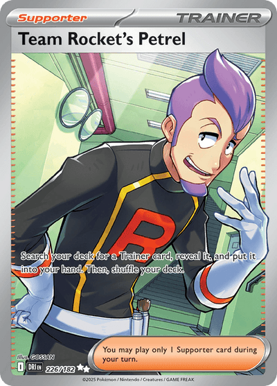 Team Rocket's Petrel 226/182 - Destined Rivals (DRI) NM