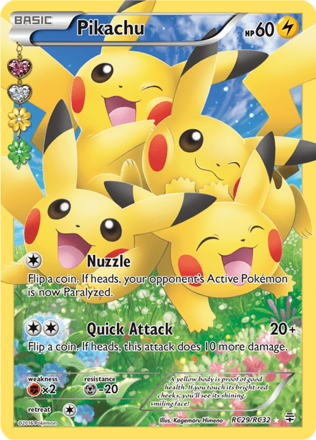 Pikachu rc29/rc32 - Generations (GEN) NM