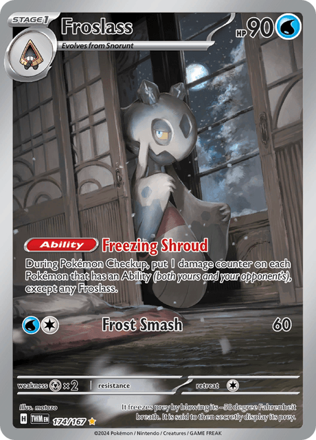 Froslass 174/167 - Twilight Masquerade (TWM) NM