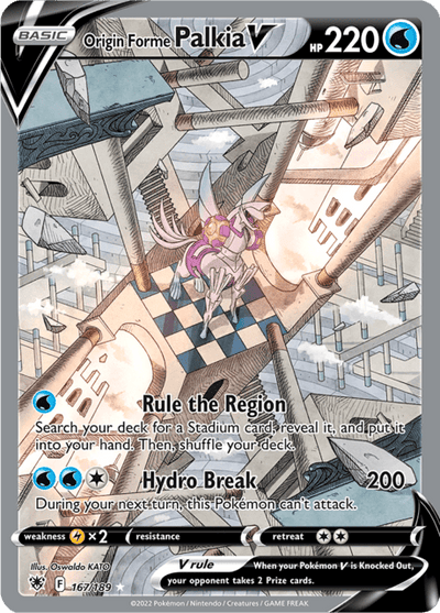 Origin Forme Palkia V 167/189 - Astral Radiance (ASR) NM