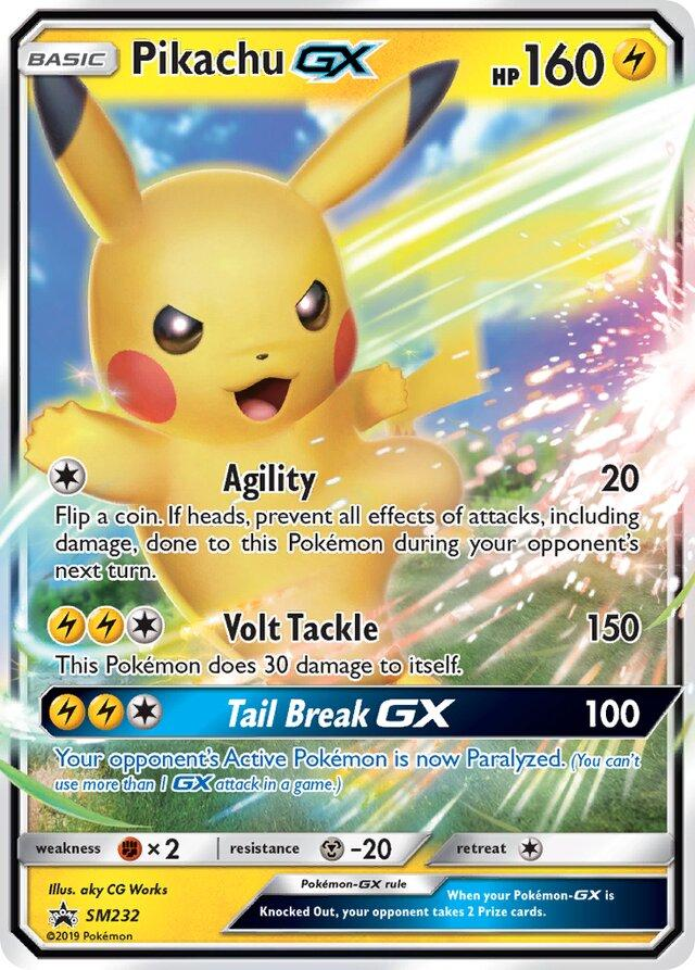 Pikachu GX sm232/ - Promo LP