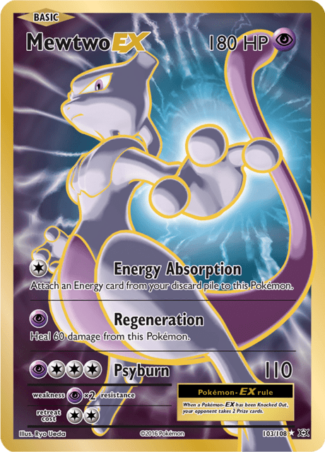 Mewtwo EX 103/108 - Evolutions (EVO) MP