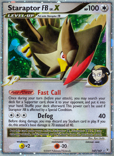Staraptor FB LV. X 147/147 - Supreme Victors (SV) LP