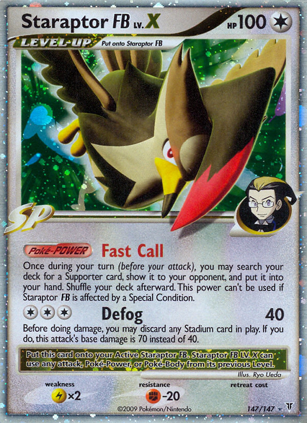 Staraptor FB LV. X 147/147 - Supreme Victors (SV) LP