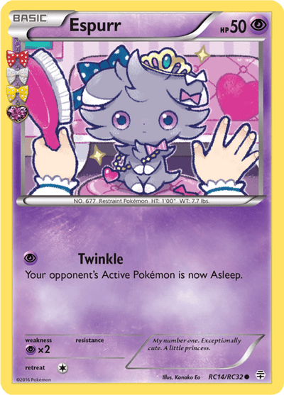 Espurr rc14/rc32 - Generations (GEN) NM