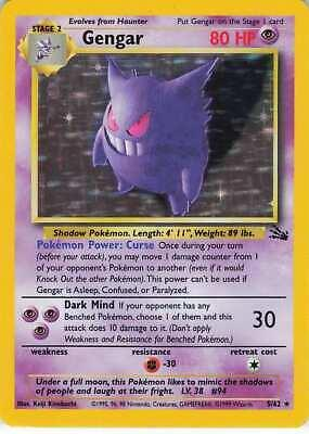 Gengar 5/62 - Fossil (FO) MP