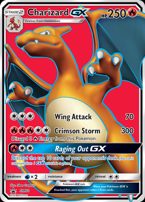 Charizard GX sm60/ - Promo NM