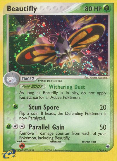 Beautifly 2/109 [Reverse Holo] - Ruby & Sapphire (RS) LP