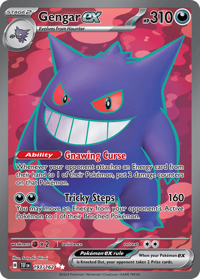 Gengar ex 193/162 - Temporal Forces (TEF) NM