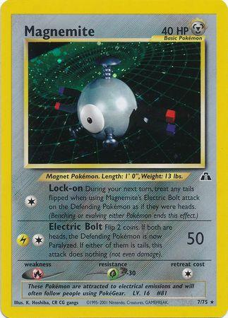 Magnemite 7/75 - Neo Discovery (N2) MP