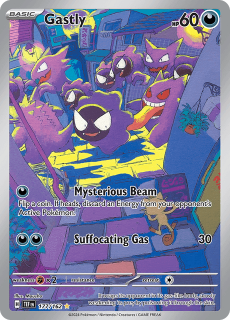 Gastly 177/162 - Temporal Forces (TEF) NM