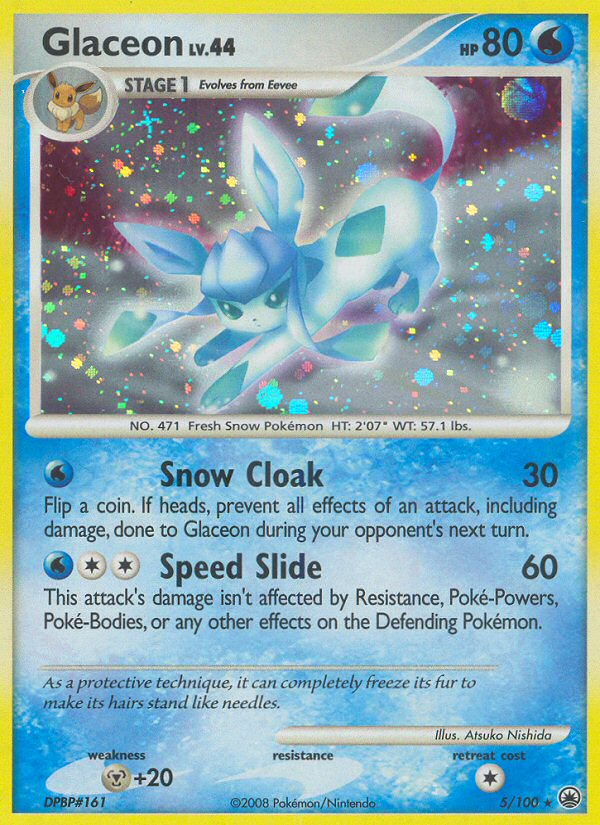 Glaceon 5/100 - Majestic Dawn (MD) MP