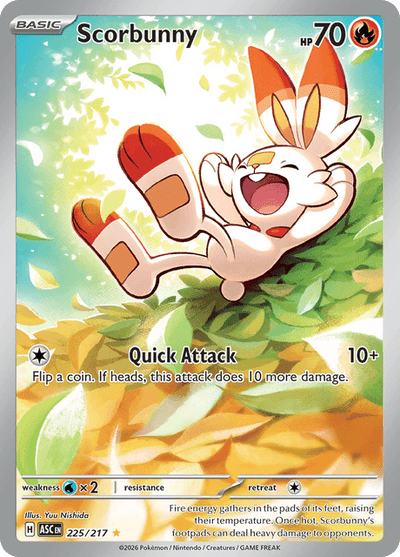 Scorbunny 225/217 - Ascended Heroes (ASC) LP