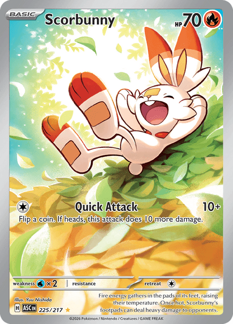 Scorbunny 225/217 - Ascended Heroes (ASC) LP