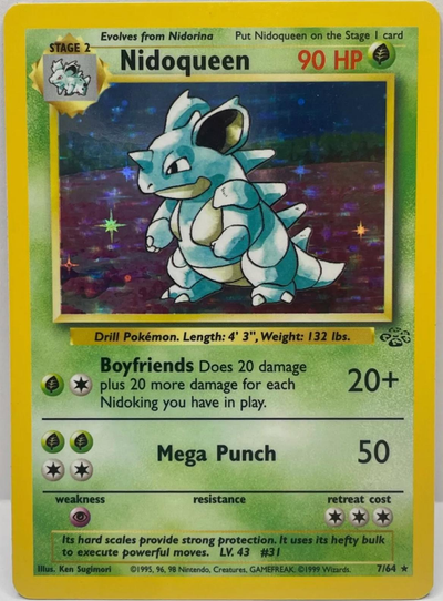 Nidoqueen 7/64 - Jungle (JU) HP