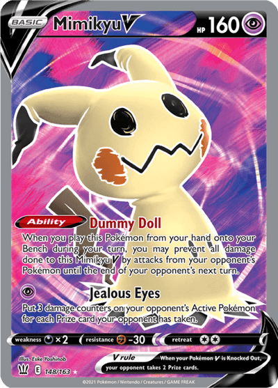 Mimikyu V 148/163 - Battle Styles (BST) NM