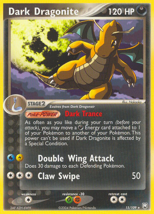 Dark Dragonite 15/109 [Holo] - Team Rocket Returns (TRR) HP