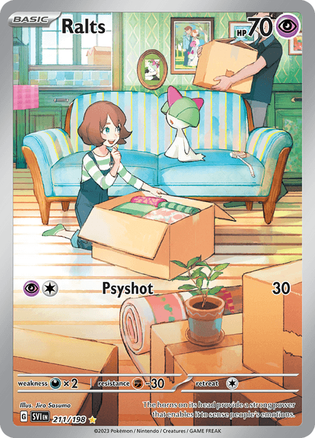 Ralts 211/198 - Scarlet & Violet (SVI) NM