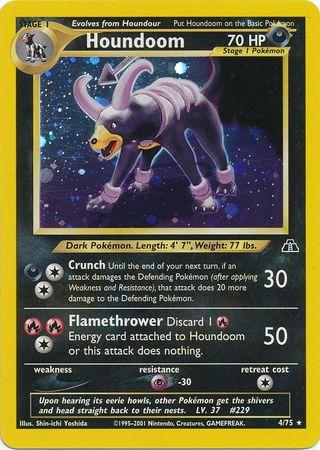 Houndoom 4/75 - Neo Discovery (N2) DMG