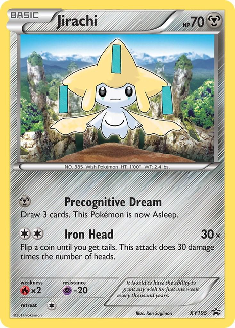Jirachi xy195/ - Promo NM