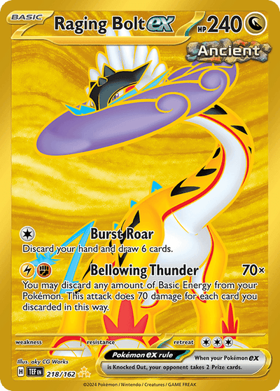 Raging Bolt ex 218/162 - Temporal Forces (TEF) NM