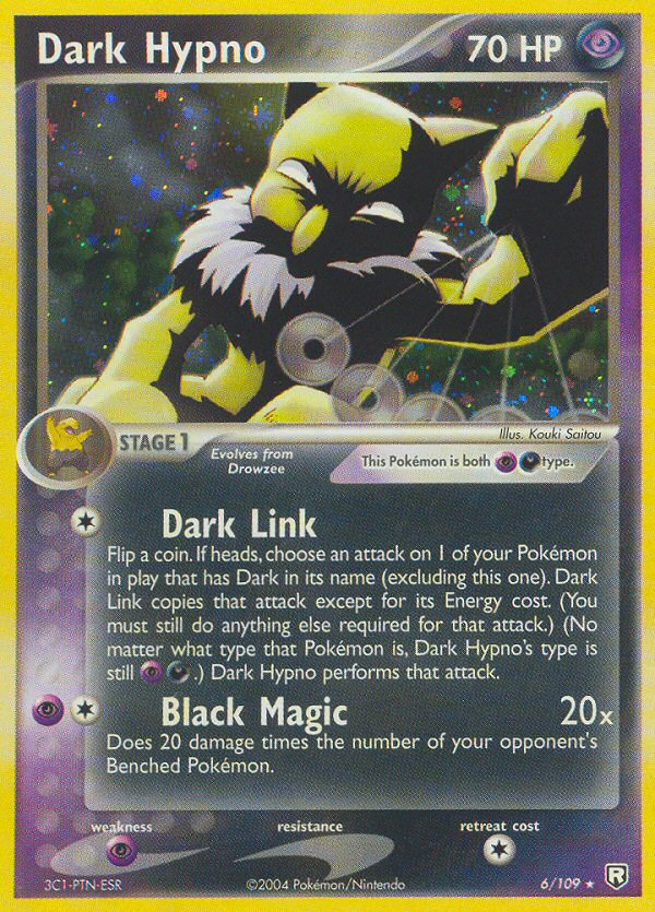 Dark Hypno 6/109 - Team Rocket Returns (TRR) LP
