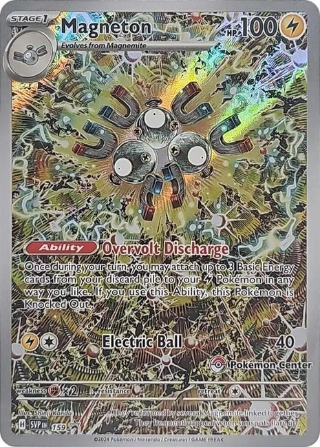 Magneton 159/ [Pokemon Center] - Promo (SVP) PSA 9