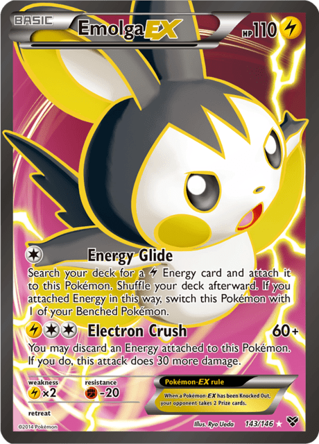Emolga EX 143/146 - XY (XY) NM