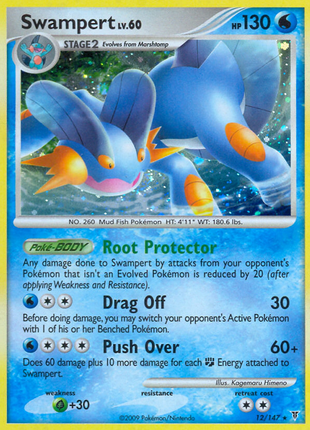 Swampert 12/147 - Supreme Victors (SV) LP