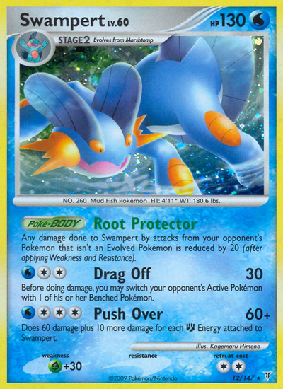 Swampert 12/147 - Supreme Victors (SV) LP