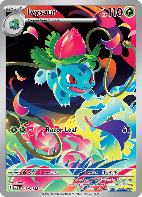 Ivysaur 134/132 - Mega Evolution (MEG) NM