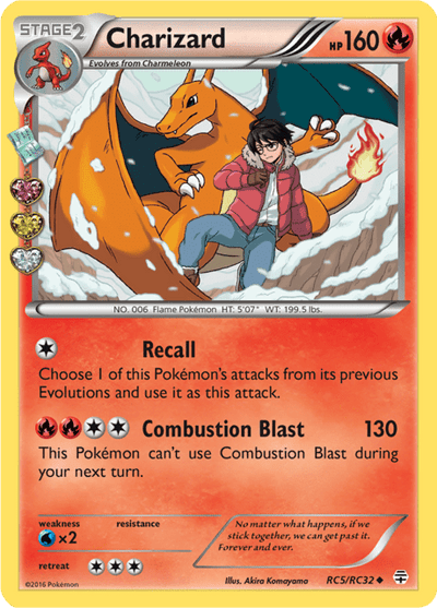 Charizard rc5/rc32 - Generations (GEN) NM