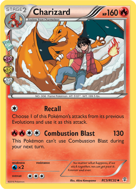 Charizard rc5/rc32 - Generations (GEN) NM