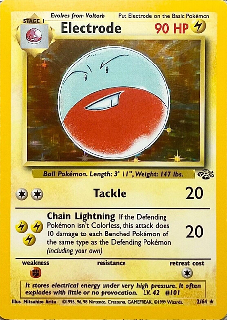 Electrode 2/64 - Jungle (JU) HP