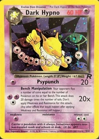 Dark Hypno 9/82 - Team Rocket (TR) LP
