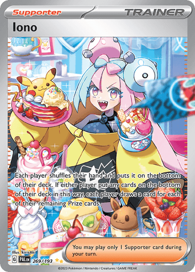 Iono 269/193 - Paldea Evolved (PAL) NM