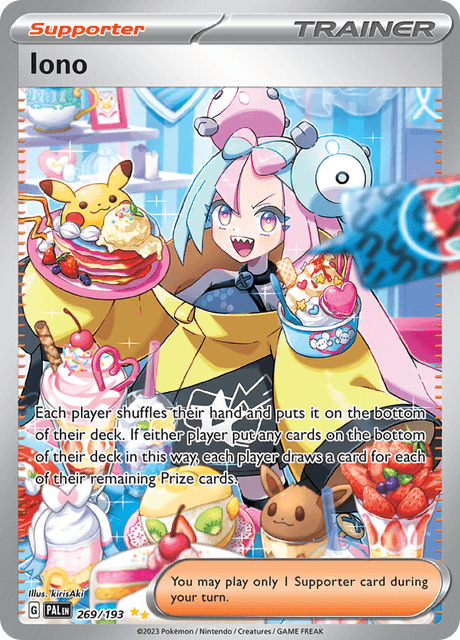 Iono 269/193 - Paldea Evolved (PAL) NM