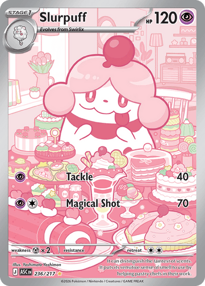 Slurpuff 236/217 - Ascended Heroes (ASC) NM