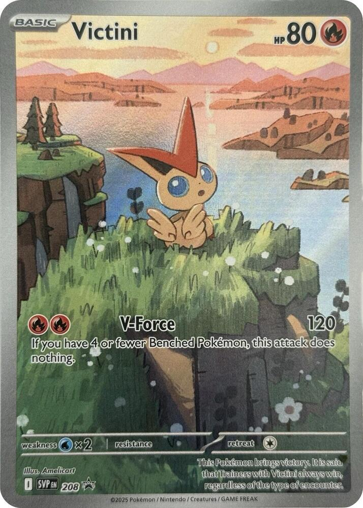Victini 208/ - Promo (SVP) PSA 8