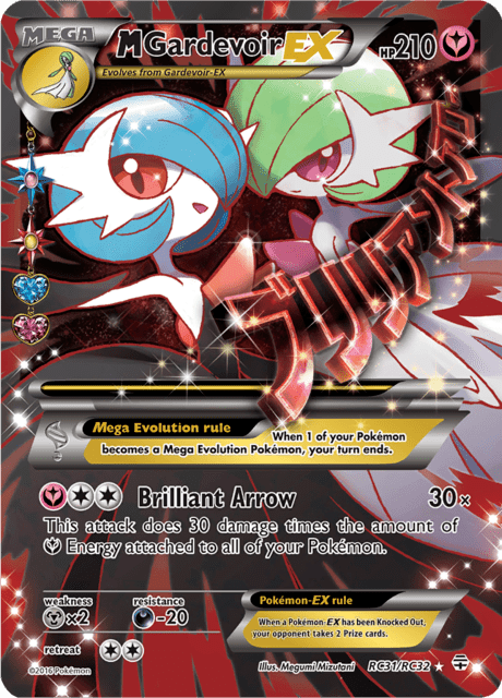 M Gardevoir EX rc31/rc32 - Generations (GEN) MP