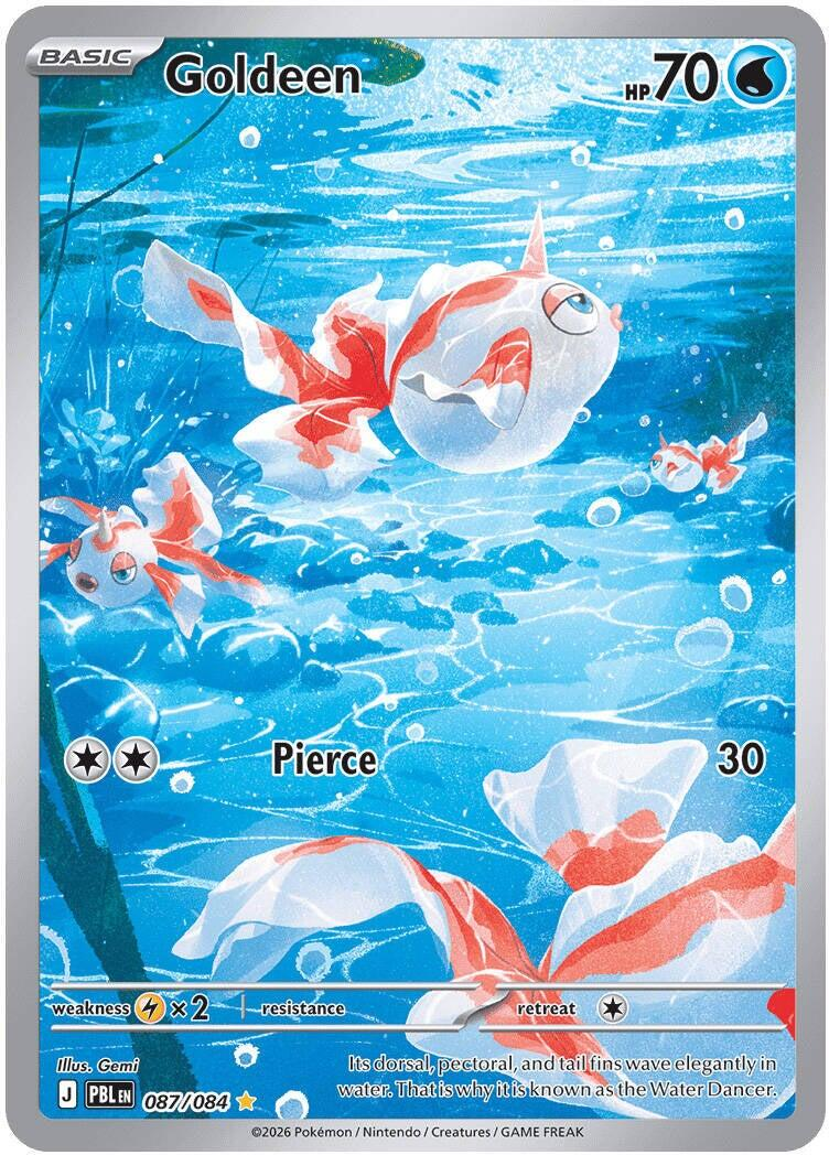 Goldeen 87/84 - Pitch Black NM