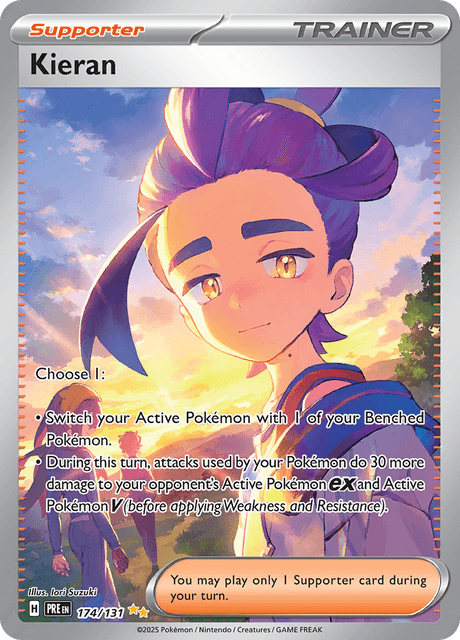 Kieran 174/131 - Prismatic Evolutions (PRE) LP