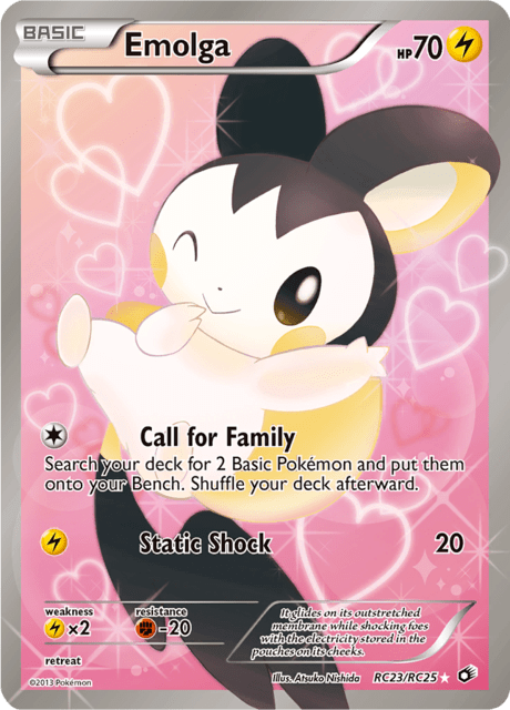 Emolga rc23/rc25 - Legendary Treasures (LTR) DMG