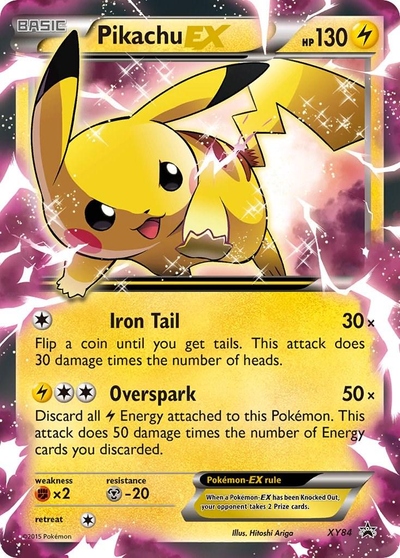 Pikachu EX xy84/ - Promo MP