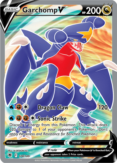 Garchomp V 178/189 - Astral Radiance (ASR) NM