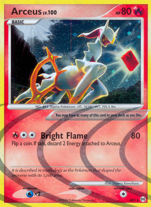 Arceus ar3/99 - Arceus (AR) LP